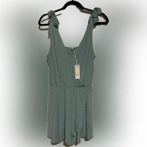 Black Swan Dusty Blue Romper
